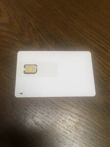 docomo（MVNO）nano SIMカード解約済み