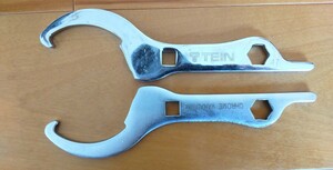  Tein (TEIN) shock absorber integer wrench pin spanner outer diameter φ70~150mm. corresponding ( total 2 pcs set )
