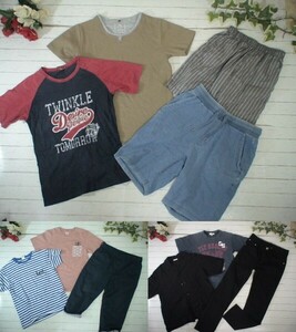 32-1852*150/160./S size * man * child clothes *chibi elder brother * casual * sport series etc. * old clothes item *50 put on set * set sale * old clothes 