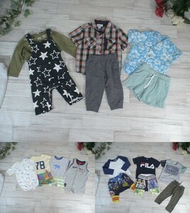 30-1964*~80. size * man * child clothes *chibi elder brother * casual * sport series etc. * old clothes item *100 put on set * set sale * old clothes 