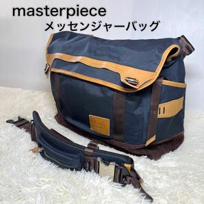 マスターピース　masterpiece メッセンジャーバッグ　2way ショルダーバッグ