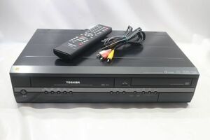 ◇TOSHIBA 東芝 VTR一体型 DVDレコーダー D-VR8K 2009年製 リモコン付 レコーダー DVD&VHS