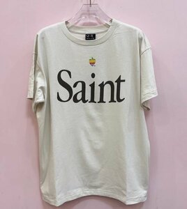 SAINT MICHAEL セントマイケル Tシャツ 半袖 トップス メンズ レディース 綿 ストリート ホワイト S-XL