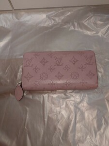 louis vuitton ジッピーウォレット長財布　モノグラム　マヒナ　レディース　マグノリア　ピンク