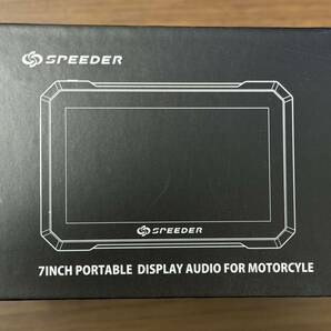 スピーダー (Speeder) 7バイク用 防水 ポータブル ディスプレイ オーディオ ワイヤレス Bluetooth 無線接続 対応 CarPlayの画像5