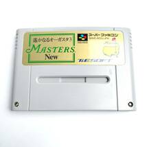 ★一発起動★ 遥かなるオーガスタ3 MASTERS New 箱説明書つき 端子清掃済み スーパーファミコン スーファミ_画像4