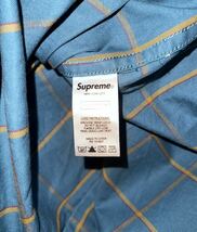Supreme 20AW Twill Multi Pocket Shirt Teal Plaid L シュプリーム_画像5