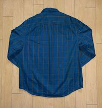 Supreme 20AW Twill Multi Pocket Shirt Teal Plaid L シュプリーム_画像2