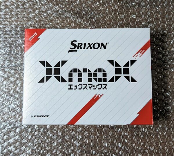 新品　 スリクソン XmaX エックスマックス 2024 ホワイト 1ダース