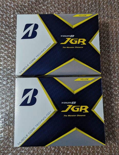 新品 ブリヂストン TOUR B JGR イエロー 2ダース