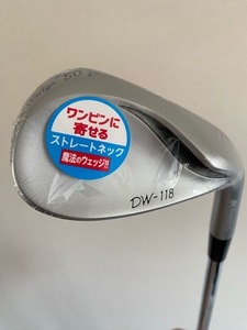 未使用展示品　ドルフィンウエッジ 50度 DW-118 NS950（S）ヘッドとグリップ共にビニールかぶってます