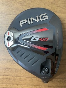 希少9番ウッド　未使用ヘッド　PING G410 9W 23.5度　ヘッドのみ