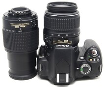 ●美品●初心者入門フルセット● Nikon ニコン D40 純正 Wレンズセット AF-S 18-55 55-200 ●届いたらすぐに撮影OK●丁寧な対応で安心●D70_画像8