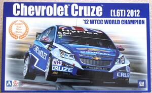 1/24 プラッツ/NuNu シボレー クルーズ （1.6T）2012 WTCC ワールドチャンピオン仕様 082997 【未組立】