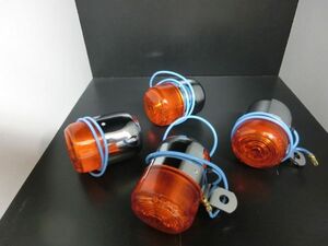 【ホンダ純正】 6V DAX ダックス 　6v 4L モンキー*タル型ウインカー*１台分* Z50Z/Z50ZK1 Z50A　12Vに変更もOK♪