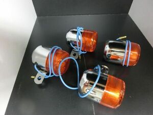 【ホンダ純正】6v 4L モンキー　6V DAX ダックス　*タル型ウインカー*１台分* Z50Z/Z50ZK1 Z50A　樽型ウインカー