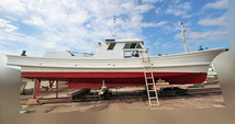 柏木(佐世保)造船所製 50ft漁船 三菱製定格450ps 最大550ps 巡行18nt 最高23nt _画像1