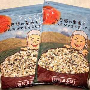 ＼セール／★国産雑穀米★　３９穀米　４５０g ×２袋　明日への輝き