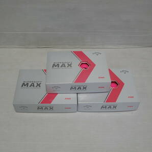 キャロウェイ ゴルフボール スーパーソフト MAX ピンク 3ダースセット 日本仕様 新品の画像1