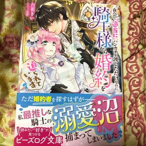 夜会で『適当に』ハンカチを渡しただけなのに、騎士様から婚約を迫られています （ビーズログ文庫　り－１－０１） 六花きい／著小説