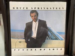 【LP】BRUCE SPRINGSTEEN ☆ Tunnel Of Love 87年 US Columbia アナログ 80年代 名盤 全米1位 Brilliant Disguise シュリンク残 良品