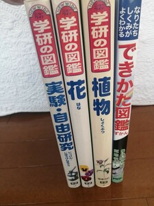 図鑑４冊セット学研とPHP