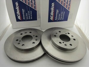 AC Delco!07~13 Escalade Tahoe Suburban Yukon Avalanche brake rotor front 2 pieces set 