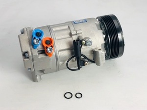 新品♪保証♪BMW　E46　316　318　エアコンコンプレッサー　オイル適量入　Oリング付　優良品　AY20　AU20　AT18　BX20