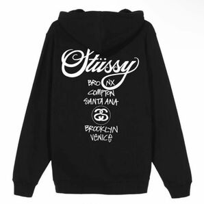 STUSSY ステューシー WORLD TOUR HOODIE 3963258 スウェット パーカー　プルオーバー