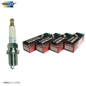 トラスト レーシングプラグイリジウム 1台分 IT 08 8番 ISO マーチ AK11 ANK11 WAK11 1999/11～2002/3 GGA3DE