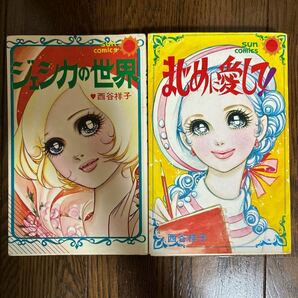 送料込 ジェシカの世界 まじめに愛して！ 西谷祥子 昭和レトロ 昭和49年 初版