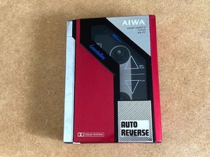 美品 アイワ AIWA CassetteBoy HS-P7 カセットボーイ レッド 