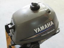 【YAMAHA/ヤマハ】2馬力◆船外機◆F2AMH◆6S7◆4ストローク◆ジャンク品◆免許不要◆木製固定スタンド付き♪2006年製/06.07◆_画像6