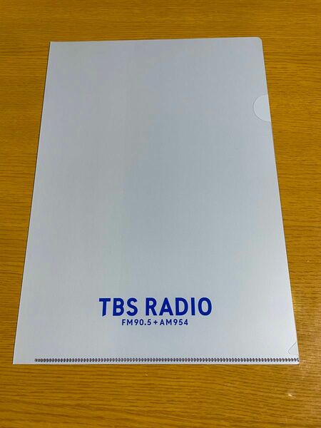 TBS ラジオ クリアファイル