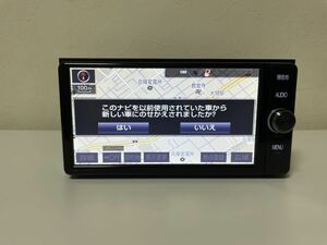 トヨタ純正 SDナビ フルセグ NSZT-W66T地図データ 2016年 秋版 中古品 