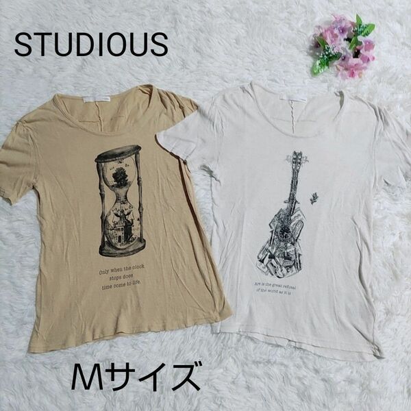 STUDIOUS／2点セット半袖カットソー