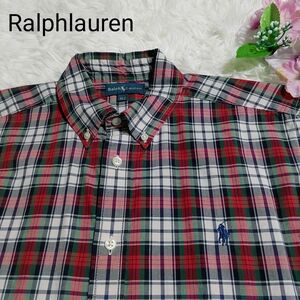 Ralphlauren チェックシャツ【boy 160cm】