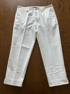 PALPH LAUREN SPORT pants 11 Ralph Lauren sport tapered white 