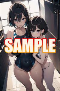 p051478 ☆1点もの☆ A4サイズ ポスター アニメ 漫画 ゲーム コスプレ セクシー 水着 美人 美女 美少女 モデル 限定 熟女 巨乳 美尻 エロ