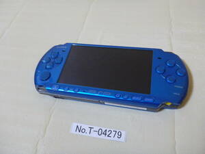 T-04279 / SONY / PlayStationPortable / PSP-3000 / ゲーム読み込み・起動〇 / 液晶難 / リセット済み / レターパック発送 / ジャンク扱い