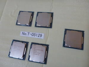 T-05129 / INTEL / CPU / PENTIUM G5400・G5400T・G5600 / LGA1151 / 全5個セット / BIOS起動確認済み / ゆうパケット発送 / ジャンク扱い