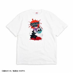 チェンソーマン　イラストレーターHERコラボ　Tシャツ　チェンソーマンVSサムライソード　Lサイズ