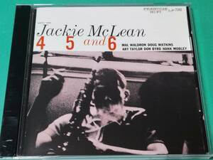 H 【国内盤】 ジャッキー・マクリーン JACKIE McLEAN / 4,5 AND 6 中古 送料4枚まで185円