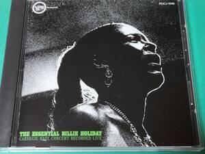 O 【国内盤】 ビリー・ホリデイ / THE ESSENTIAL BILLIE HOLIDAY 中古 送料4枚まで185円