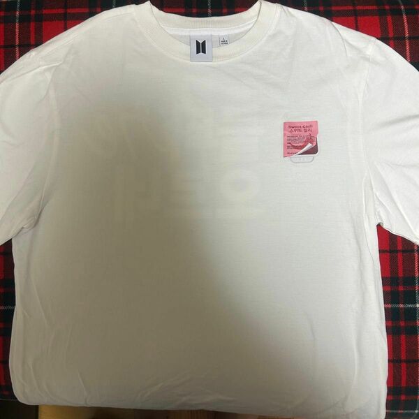 BTS x マクドナルド　Tシャツ　Lサイズ