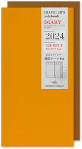 トララーズカンパニー トララーズノート 手帳 リフィル 2024年 5スリム バーチカル 14474006 (2024年 1月始ま