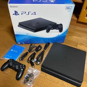 PlayStation 4 jet * black 500GB(CUH-2000AB01) PS4 body 