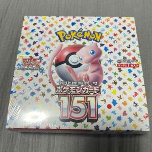 ポケモンカード151 box シュリンク付き 切り込み有り