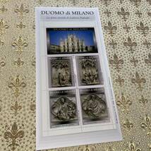 イタリア・ミラノ大聖堂の切手風シート【DUOMO DI MILANO】_画像1