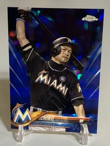 2018 Topps Chrome Blue Sapphire Edition Ichiro Suzuki イチロー